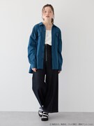 「ワールドトリガー ワークシャツ」着用イメージ