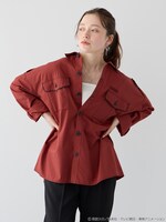 「ワールドトリガー ワークシャツ」着用イメージ