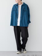 「ワールドトリガー ワークシャツ」着用イメージ