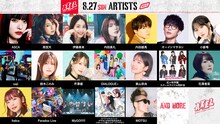 「Animelo Summer Live 2023 -AXEL-」8月27日の出演者。