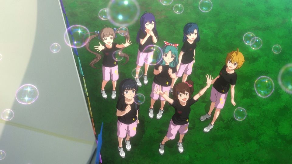 アニメ「アイドルマスター ミリオンライブ！」劇場先行上映の幕間映像より。
