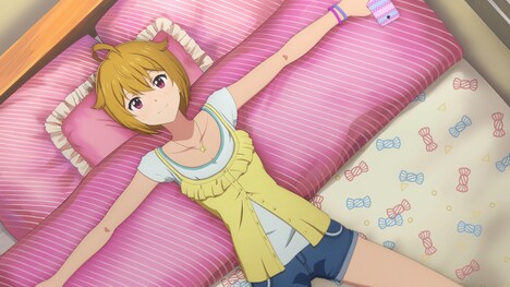 アニメ「アイドルマスター ミリオンライブ！」劇場先行上映の幕間映像より。