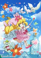 インナージャケットに使用されるキャラクター原案・大貫健一の描き下ろしイラスト。