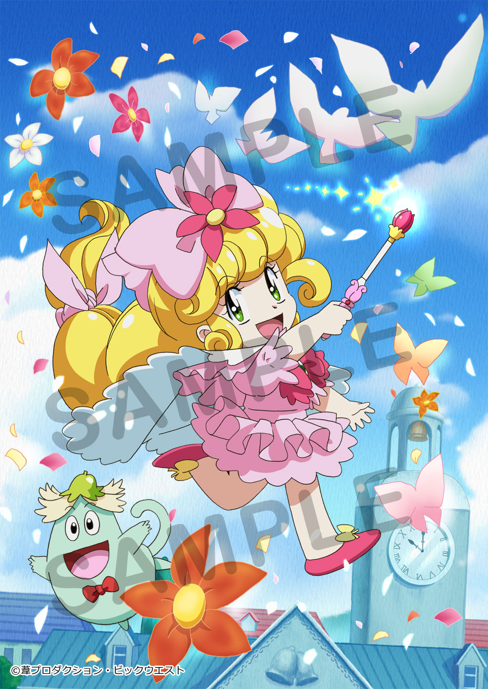インナージャケットに使用されるキャラクター原案・大貫健一の描き下ろしイラスト。