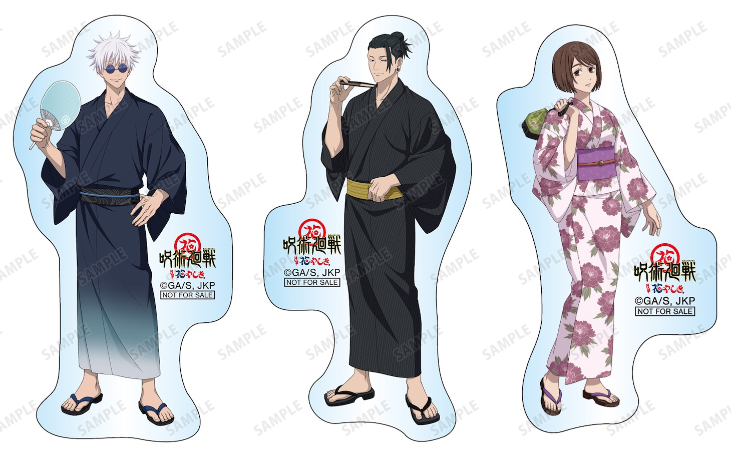 ガラポンのB賞「描き下ろし ダイカットステッカー」。