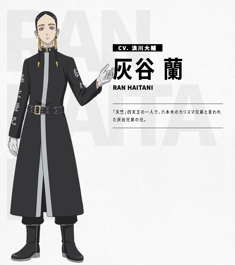 灰谷蘭（CV：浪川大輔）