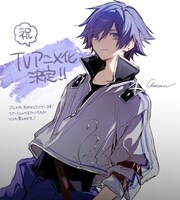 ちょこ庵からのお祝いイラスト。