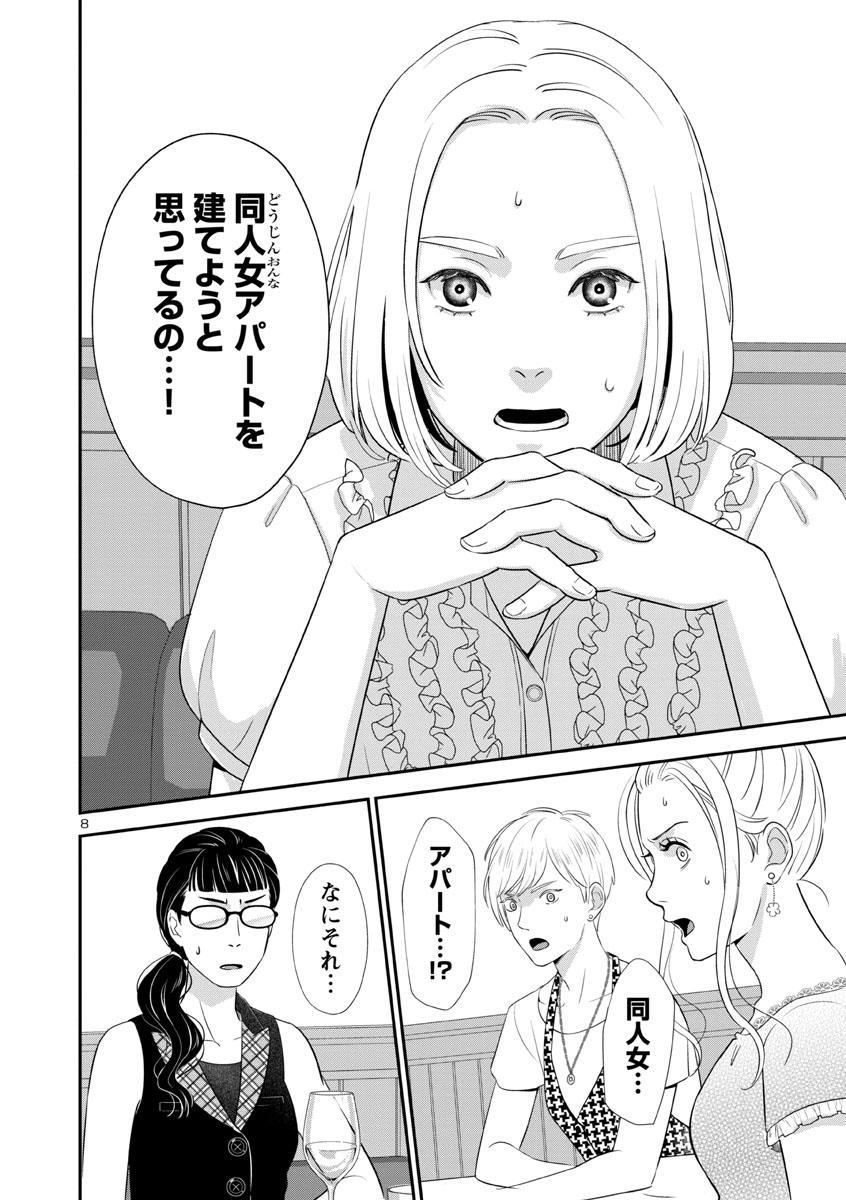 「同人女アパート建ててみた」1巻より。