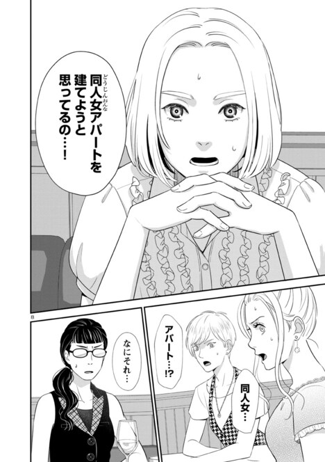 「同人女アパート建ててみた」1巻より。