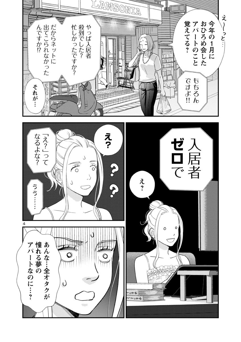 「同人女アパート建ててみた」1巻より。
