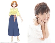 日向咲、咲役の樹元オリエ。