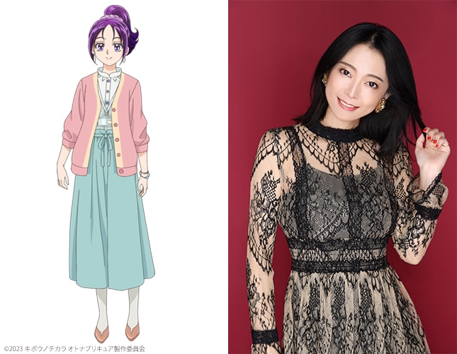 美翔舞、舞役の榎本温子。