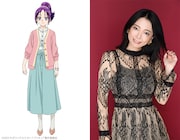 美翔舞、舞役の榎本温子。