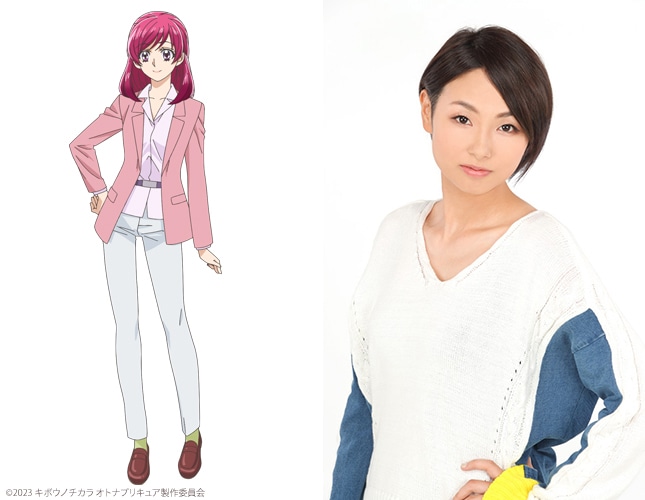 夢原のぞみ、のぞみ役の三瓶由布子。