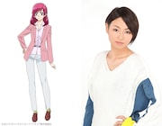 夢原のぞみ、のぞみ役の三瓶由布子。
