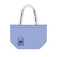 オリジナルグッズのミニトートバッグ。