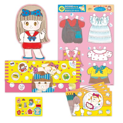 オリジナルグッズの付録風レターセット。