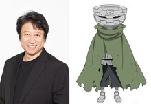 左から井上和彦 、ゼノリス。(c)真島ヒロ/講談社・NTV