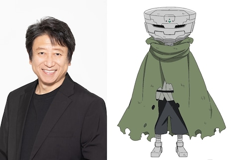 左から井上和彦 、ゼノリス。(c)真島ヒロ/講談社・NTV