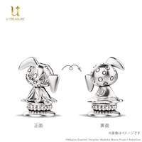 お菓子の魔女の駒（ロジウムコーティング）。