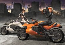 「士郎正宗仕事展」展示作品のイメージ。