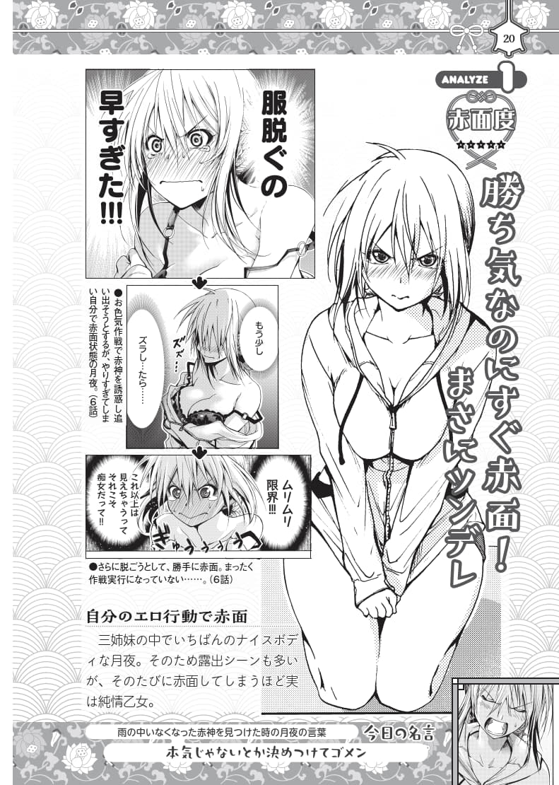 「公式コミックガイド てんぷるヒロインブック 恋の経典」より。