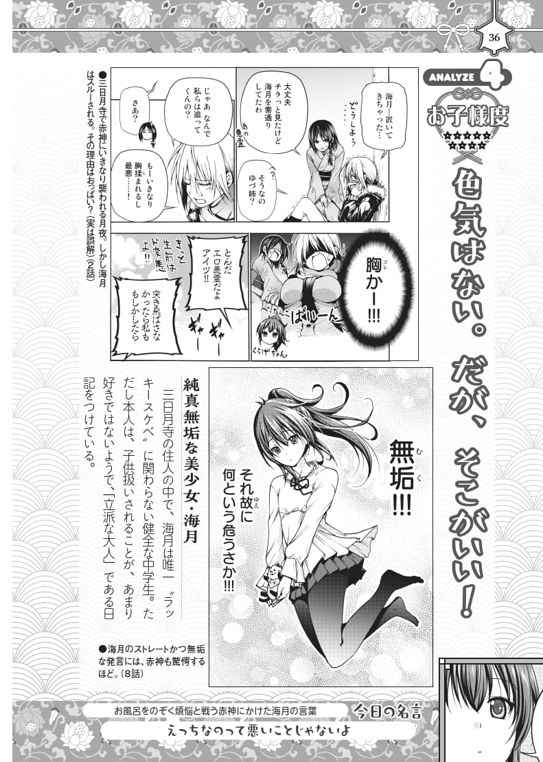 「公式コミックガイド てんぷるヒロインブック 恋の経典」より。