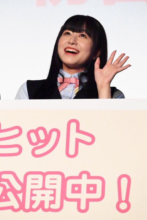 優木せつ菜役の林鼓子。