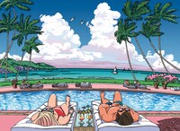 ショートアニメ「ハートカクテル カラフル」夏編より。