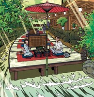 ショートアニメ「ハートカクテル カラフル」夏編より。