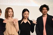 実写映画「君は放課後インソムニア」の公開記念舞台挨拶より。