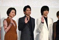 実写映画「君は放課後インソムニア」の公開記念舞台挨拶より。