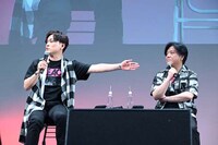 左から森田成一、杉山紀彰。