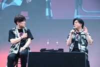 左から森田成一、杉山紀彰。