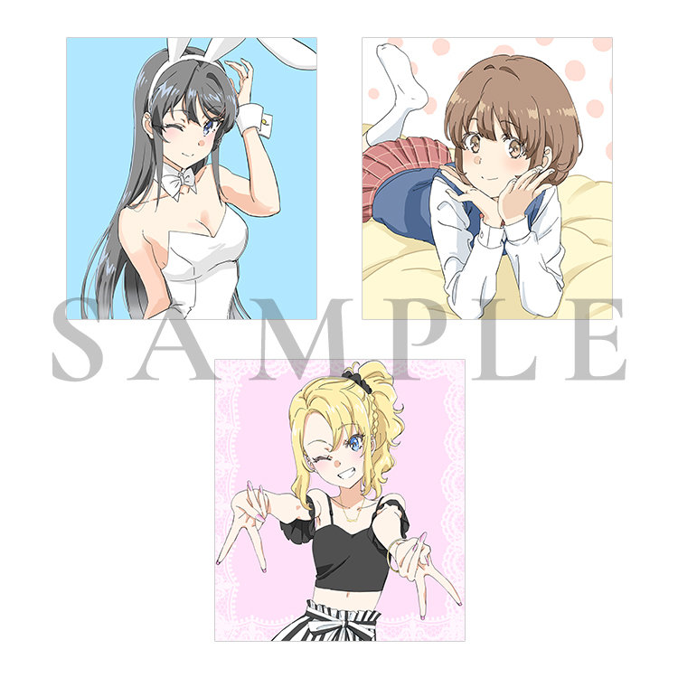 キャラクターデザイン・田村里美描き下ろしミニ色紙。