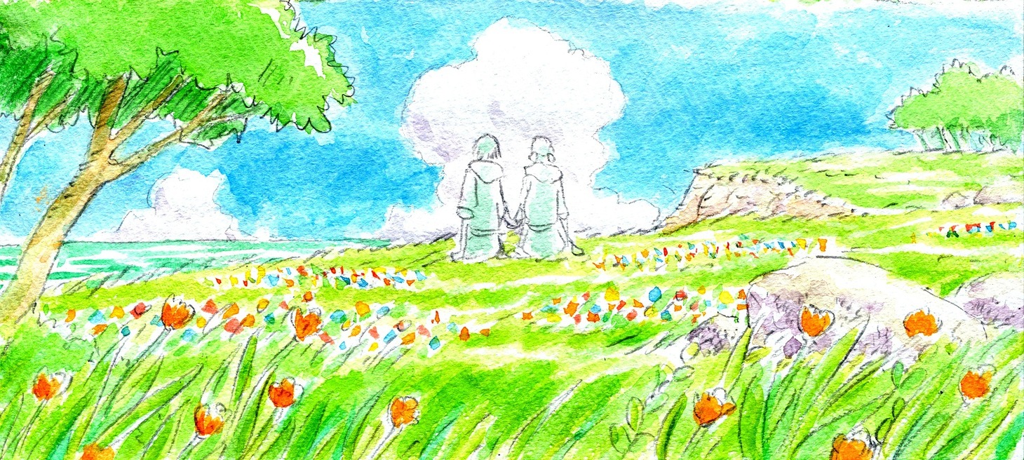 アニメ「cocoon」ティザービジュアル (c)今日マチ子（秋田書店）／NHK・NEP