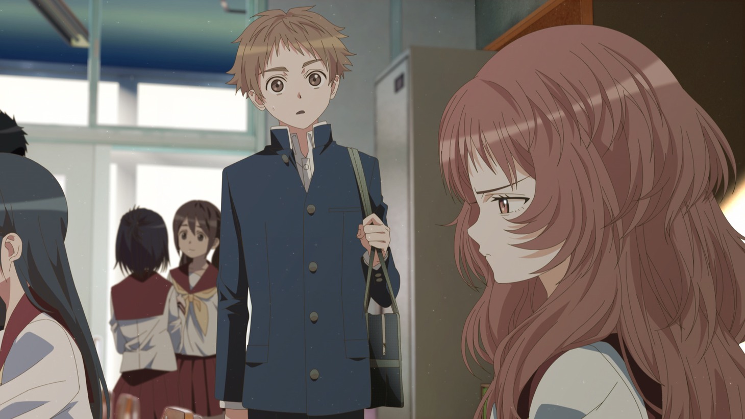 「好きな子がめがねを忘れた」第1話の場面カット。