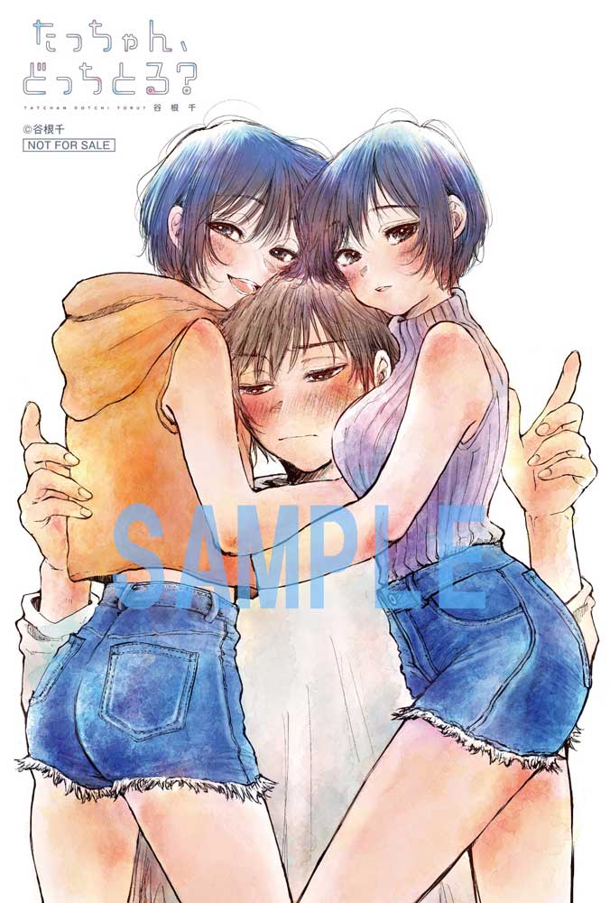 とらのあな特典の特製イラストカード。