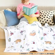 ビッグブランケットの使用イメージ。