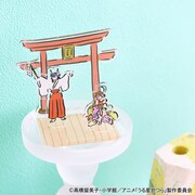 アクリルジオラマの設置イメージ。