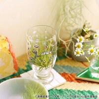 アデリアレトロ台付グラス