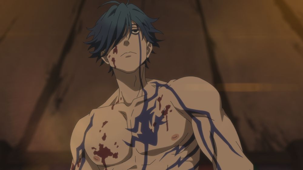 TVアニメ「アンデッドガール・マーダーファルス」第1話「鬼殺し」の場面カット。 (c)青崎有吾・講談社／鳥籠使い一行