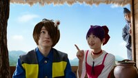 アニメ「ゲゲゲの鬼太郎」第6期の実写化CMより。