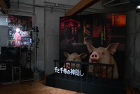 「千と千尋の神隠し」のフォトスポット。 (c)Studio Ghibli