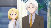 TVアニメ「うちの会社の小さい先輩の話」第1話先行カット (c)斎創・竹書房／「うちの会社の小さい先輩の話」製作委員会
