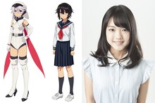 シャイ / 紅葉山テル（CV：下地紫野）
日本のヒーロー。その正体は、恥ずかしがり屋で人見知りな中学２年生。内気で他人と話したり、注目されることが苦手。