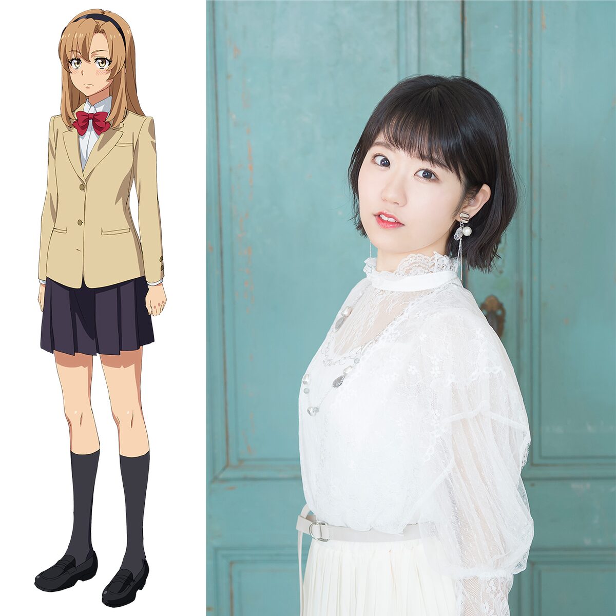 小石川惟子（CV：東山奈央）。シャイの正体を知る唯一の一般人。明るく 
