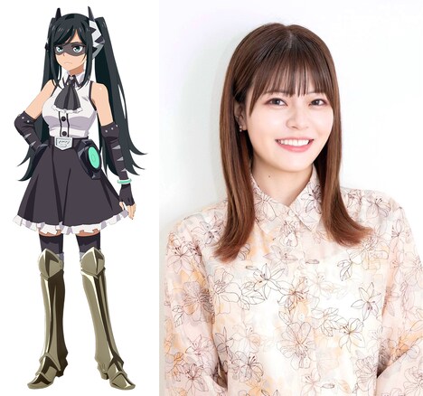 レディ・ブラック（CV：鈴代紗弓）
スイスのヒーロー。「バカなんじゃないの」が口癖で大の負けず嫌いだが、根は優しく面倒見が良い。本名はピルツ・デュナン。治癒の能力を持つ。