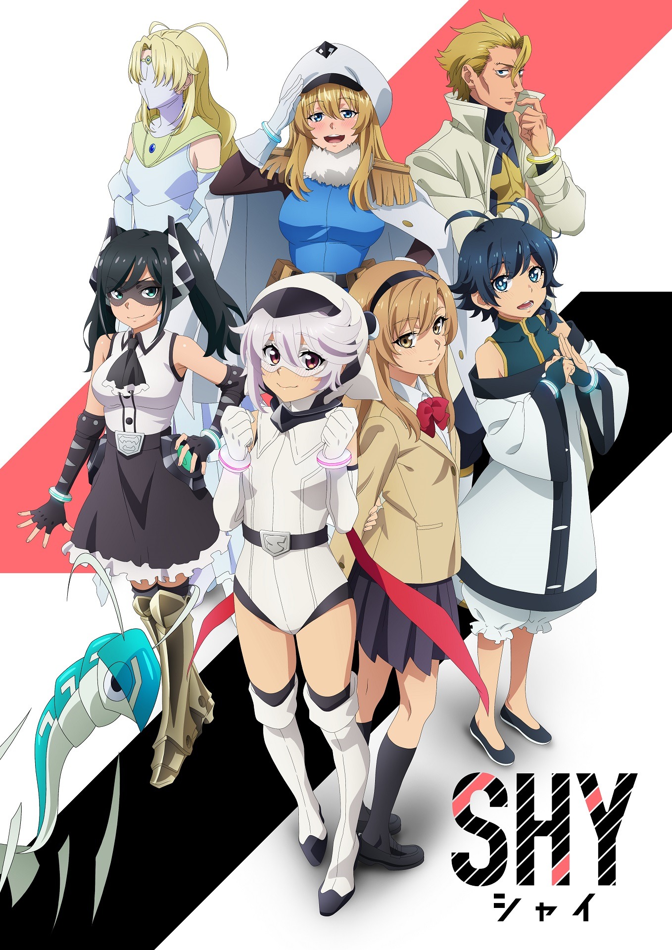 TVアニメ「SHY」キービジュアル