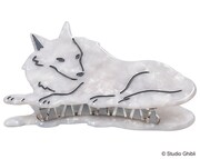 「もののけ姫 山犬のヘアクリップ」